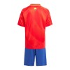 Conjunto (Camiseta+Pantalón Corto) España Primera Equipación Euro 2024 - Niño